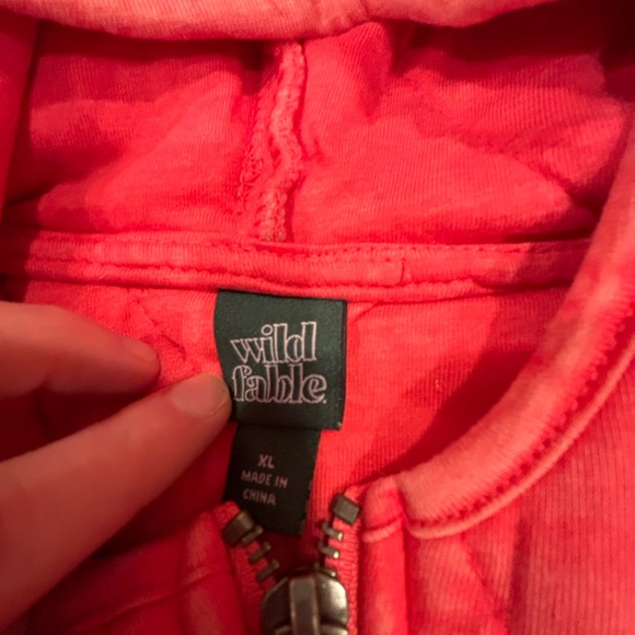Target Wild Fable Red Sweatshirt - Picture 4 of 4